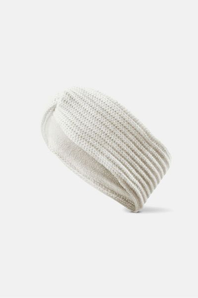 Tchibo Kid Girls Knitted Headband, White