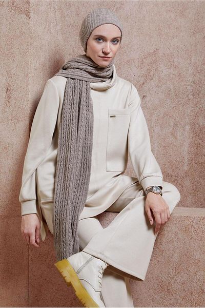 Alvina 45078 Μοντέλο Σετ Παντελονιού Hijab