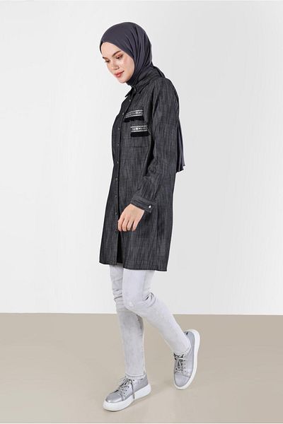 Alvina TASSEL DETAILED BUTTONED TUNIC 42446