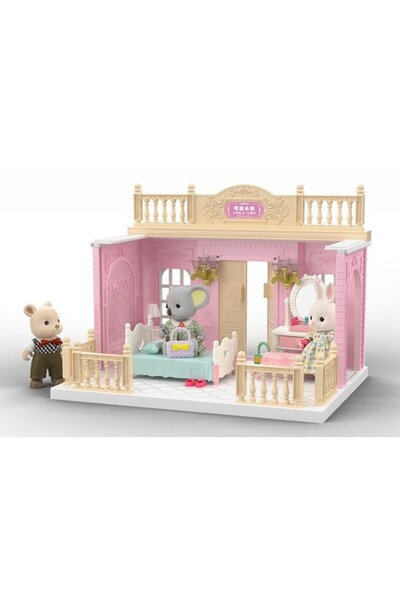 dalip Doll bedroom with furniture and figurine