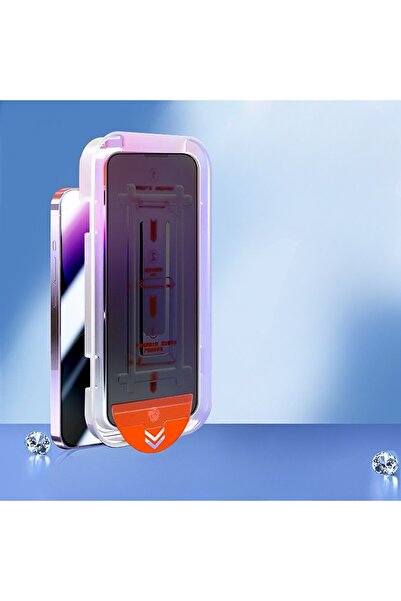 Flippy Privacy Tempered Glass for Apple iPhone 15 Pro Max - Full Cover, HD, Transparent