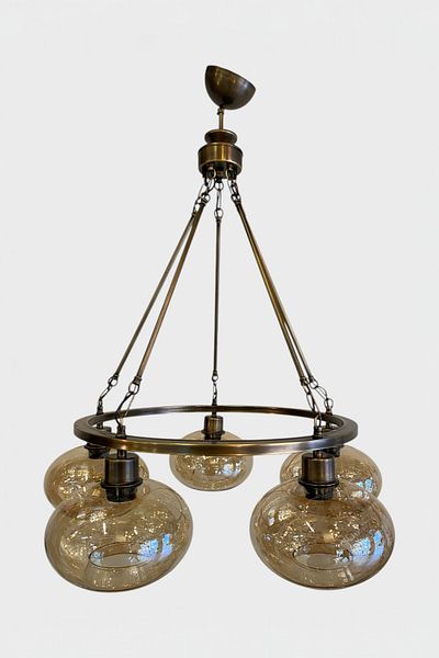 Favori Aydınlatma Modern 5-Piece Antique Amberia Chandelier