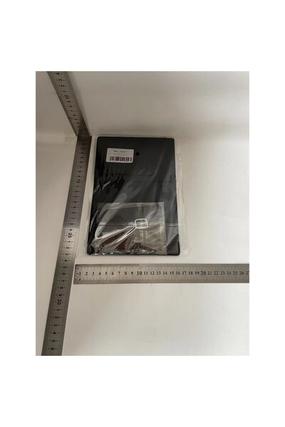 FASHION Flippy Passport & Card Wallet, 23x16 cm, PU Leather, Pen & Tag Holder, Unisex, Black