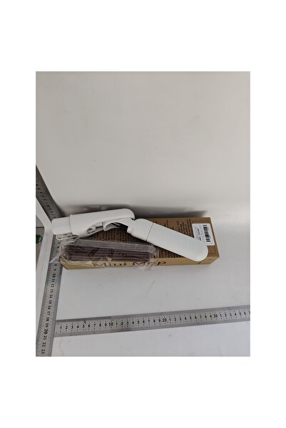 Flippy Mop plat cu pulverizator, Flippy, recipient pentru soluție de curățare a suprafețelor, 15,5 x 15,5 x 12,5 cm, alb