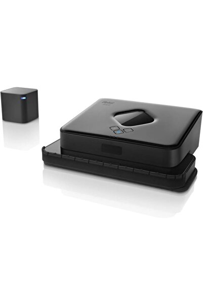 iRobot Braava 380t Advanced Robot Mop - Wet/Dry Cleaning, Large Spaces, Black