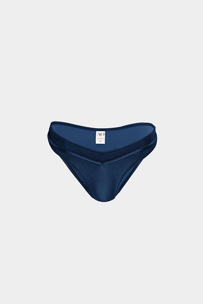Açelya Okcu RHEA Fit Premium ανάγλυφο γυναικείο πάτο μπικίνι - Λεπτομέρεια Piping