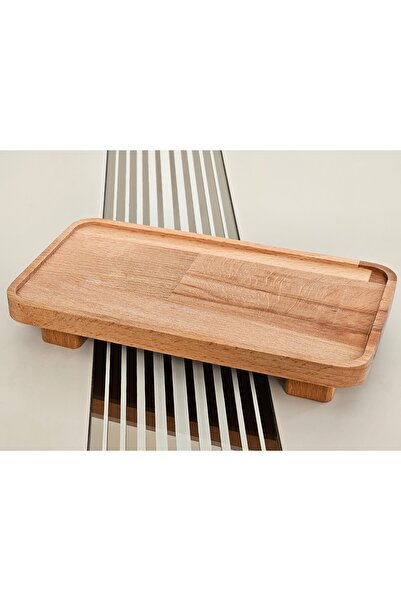 Royal Hediyelik 22X11Cm Wooden Decorative Kitchen Organizer - Standing, Oil Dispenser and Spice Holder