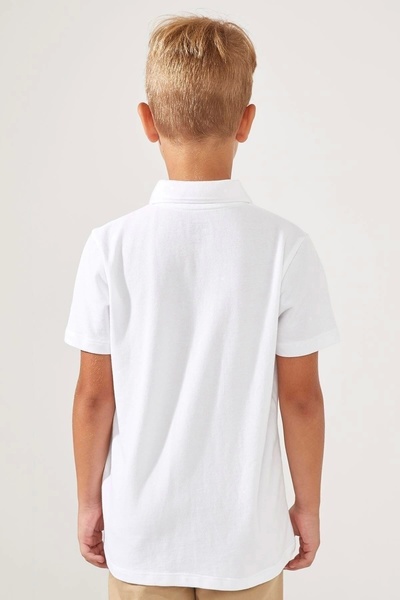 DUDO GİYİM Chlapecké dívčí tričko Polo s krátkým rukávem