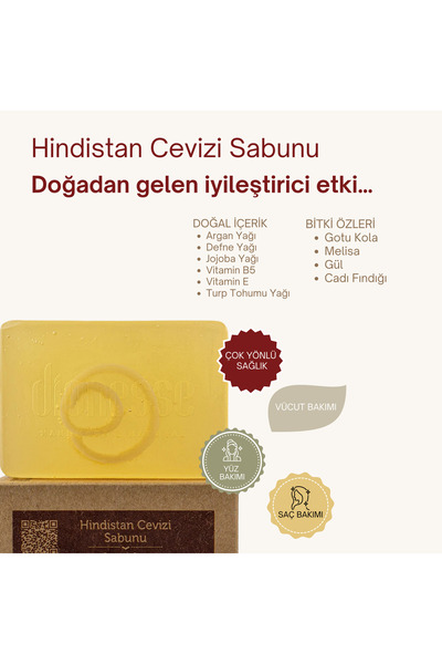 dionesse Natural Coconut Soap 120 Gr - for Pregnancy Stretch Marks, Sunspots and Freckles