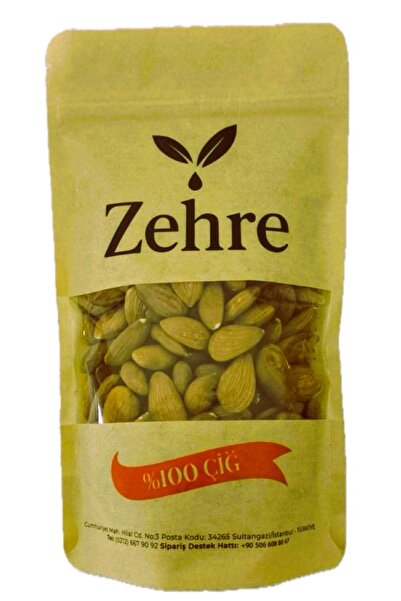 Zehre Çiğ Badem İçi 250 Gr