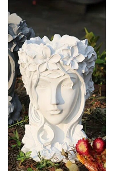 Yaratıcı sanatlar atölyesi 25 CM İnce Detaylara Sahip Kraliçe Büstü Tasarımlı...