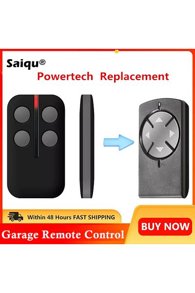 Choice Yellow 433 Mhz Remote Control Electronic Gate Control Rolling Code Pr-2 4-channel Powertech Transmit