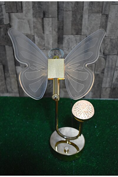 Genel Markalar Kelebek Kanat LED Masa Lambası | Dekoratif Gece Lambası