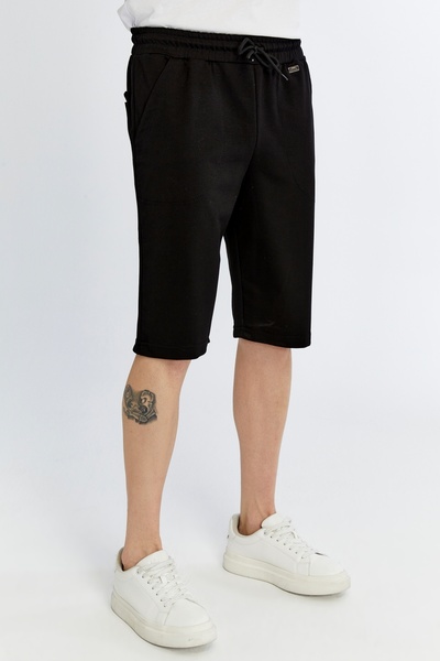 AXXEL Erkek Siyah Bermuda-b490