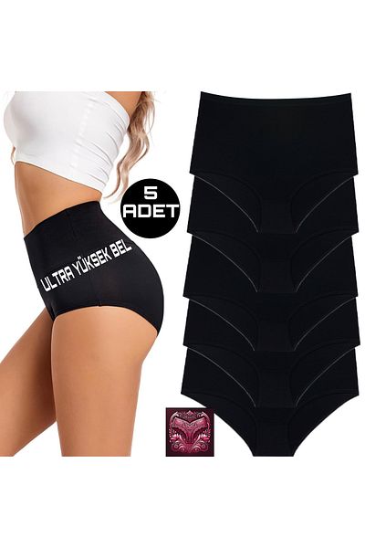 Afrodizyac 5-Piece Ultra High Waist Bamboo Bato (Extra Flexible and Extra Soft)