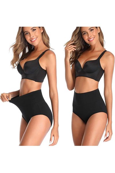 Afrodizyac Συσκευασία 5 Ultra High Waist Black Bamboo Bato (ΕΞTRA Απαλό ΚΑΙ ΕΥΕΛΙΚΤΟ)