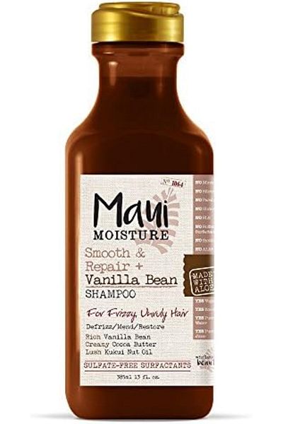 Maui Moisture Smooth & Repair Vanilla Bean Shampoo, 385ml