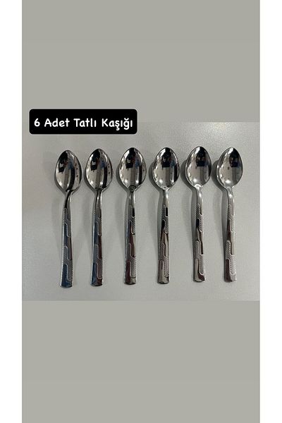 Doğuş Mutfak Sweet Spoon 6 Pieces 1.5 ml Thick