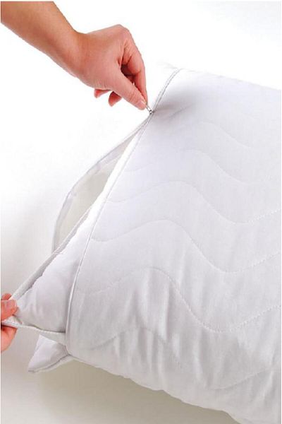 mycey 2 Pieces Baby Pillow Case Zippered Quilted 35x45 Cm