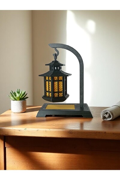 BRNTECH Japon Tarzı Dekoratif Fener | 3D Baskı Bahçe ve İç Mekan Aksesuarı