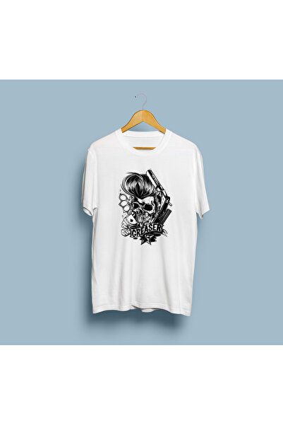 Generic Brand Unisex Oversize Greaser Design T-shirt