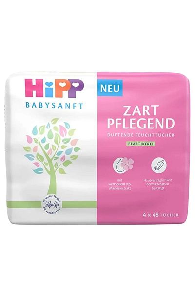 Hipp Babysanft Baby Wet Wipes 48 Liters 18 Pieces
