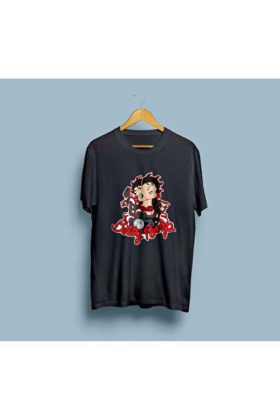 Generic Brand Oversize Betty Boop Design Unisex T-Shirt