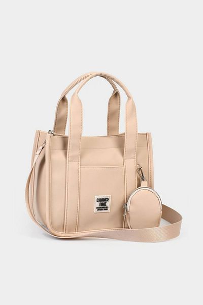 MILANOFOX Geantă tote elegantă pentru femei - Geantă de mână și de umăr de culoare solidă cu portofel, fermoar, (de zi cu zi și de lucru)
