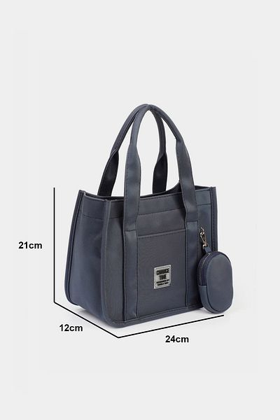 MILANOFOX Geantă tote elegantă pentru femei - Geantă de mână și de umăr de culoare solidă cu portofel, fermoar, (de zi cu zi și de lucru)