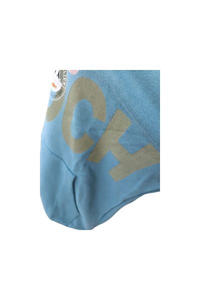 Çikoby Boy's Printed Sweat-Shirt with Kangaroo Pocket Petrol Green