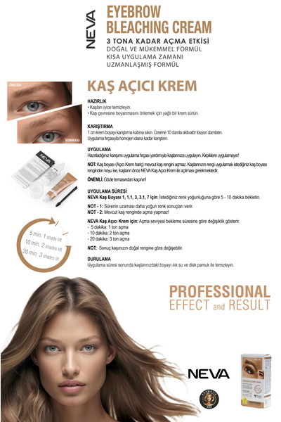 Neva 2'Lİ SET Kaş Açıcı Krem Seti (vegan)