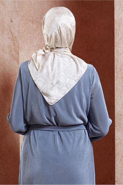 Alvina ALVİNA JACQUARD SCARF 8452 - Γυναικείο Ζακάρ Φουλάρι