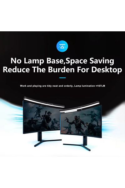 Choice For Curved Screen Led Desk Lamp Usb Hanging Light Rgb Monitor Bar Gaming Room Decoration