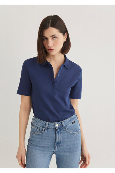 Mavi Sötétkék póló Slim Fit 1612913 -87518