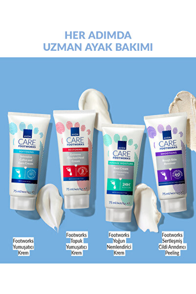 AVON Foot Works Yoğun Nemlendirici Ayak Kremi 75 Ml.