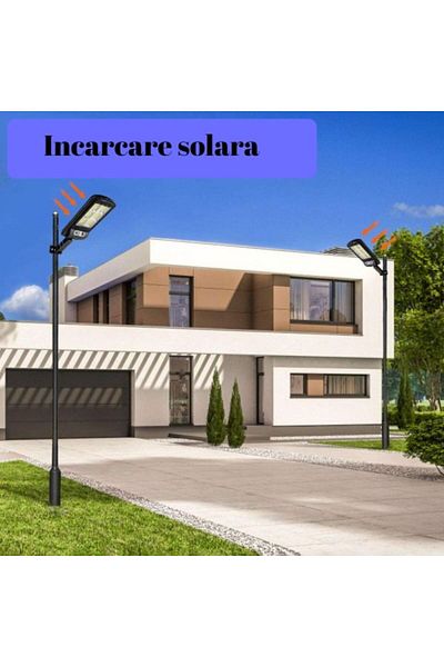 DAR Solar LED lamp with motion sensor and 120 degree induction angle