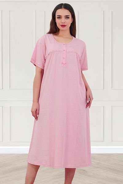 Bella Linda Cotton Large Size Classic Mother Nightgown