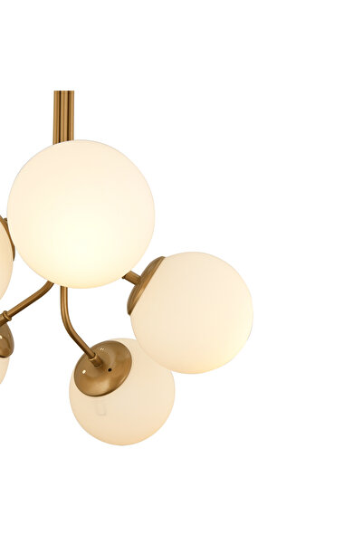 Apliqa Lustra HubRom, ARTEL 3756-05-FR 50x80 cm 5xE27-60W Antiq