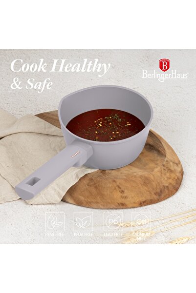 Berlinger Haus Sauce pot 16 cm Taupe Berlinger Haus BH 8087