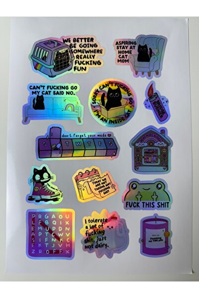 cakaybu Autocolant pentru laptop (etichetă) pentru notebook, cască, perete, b...