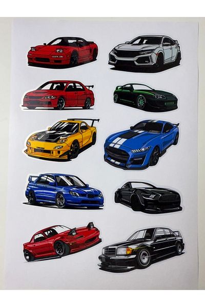cakaybu Car Sticker (Sticker) Notebook, Helmet, Wall, Bicycle, Motorcycle, Cabinet, Door A4 Sizes