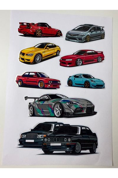 cakaybu Car Sticker (Sticker) Notebook, Helmet, Wall, Bicycle, Motorcycle, Cabinet, Door A4 Sizes