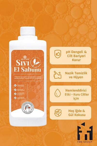 BESTTEM Liquid Hand Soap (wheat-1000ml)