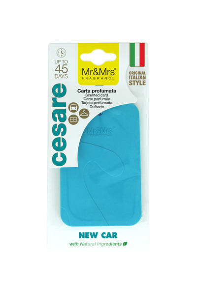 Mr&Mrs Fragrance Cesare Kart - Oto Araç Kokusu, Asma Kart Kokusu - New Car