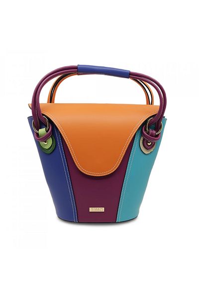 BESSO Dolce Mondo Pamt Genuine Leather Handbag