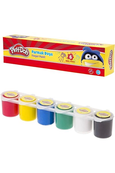 Play Doh Play-doh Parmak Boyası 6 Renk Birleşik 25 ml