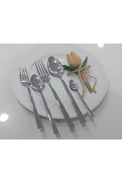 Eylül EYLÜL Larisa 30 Parça Çatal Kaşık Takımı (430 Kalite)
