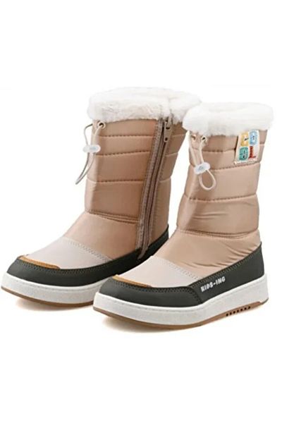 Cool Kids Παιδικές μπότες χιονιού Havana Beige