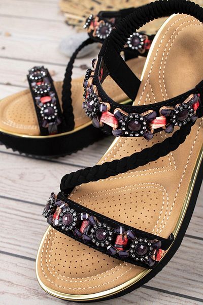 Khayt Ibiza Anatomical Fashion Stoned Daily Women's Sandals