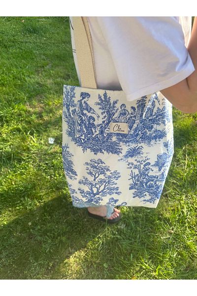 CLA Patterned Cloth Bag